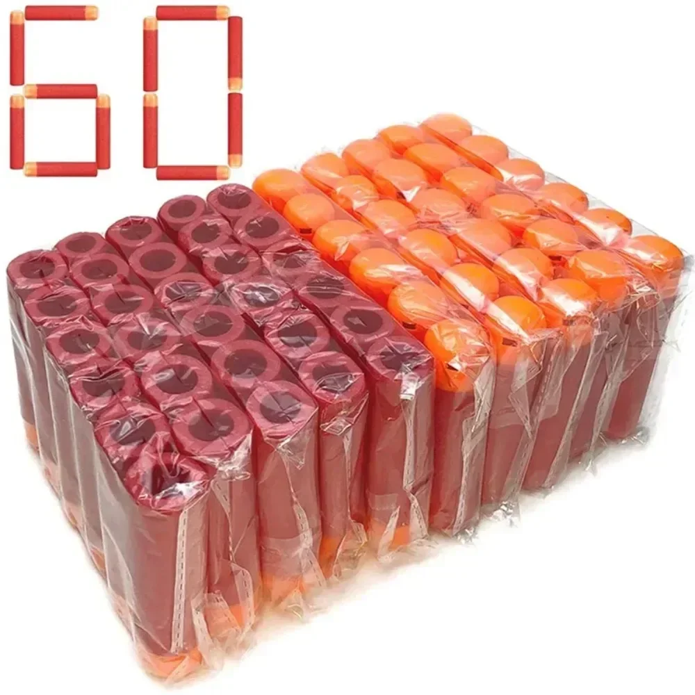 Paquete de H120, dardos de repuesto de 9,5 cm, balas de repuesto de espuma Blaster compatibles con Nerf Mega Guns, dardos de juguete de espuma para niños, regalo de cumpleaños