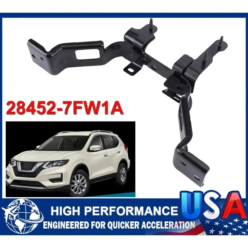 

Автомобильный монтажный кронштейн датчика расстояния круиза, совместимый для Nissan Rogue 2017-2019, замена 28452-7FW1A