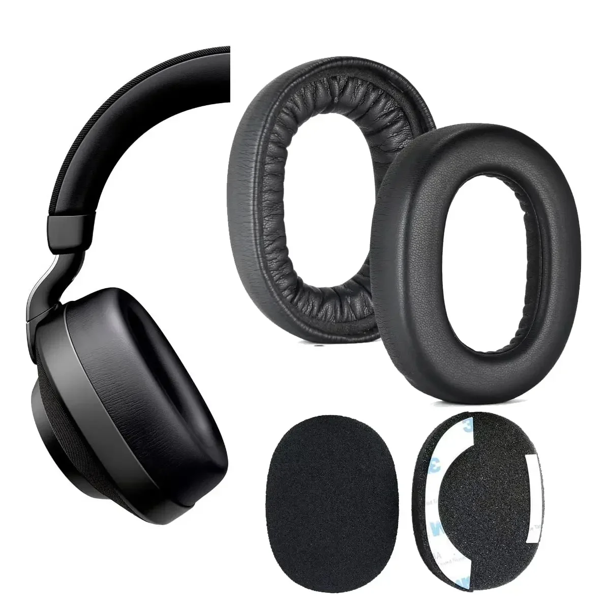 وسادات أذن بديلة رياضية لسماعات Jabra Elite 85h / Evolve2 85 MS وسائد أذن، ملحقات وسائد أذن لسماعات الرأس