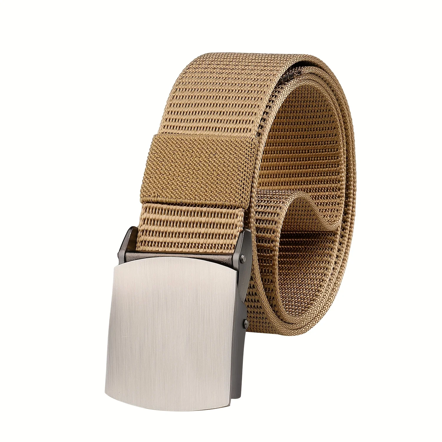 Neuer taktischer Taillengürtel für Herren, Legierungsschnalle, lässiger Canvas-Gürtel mit schnell abnehmbarem Outdoor-Gürtel, Outdoor-Training, Wandergürtel – Detail 3