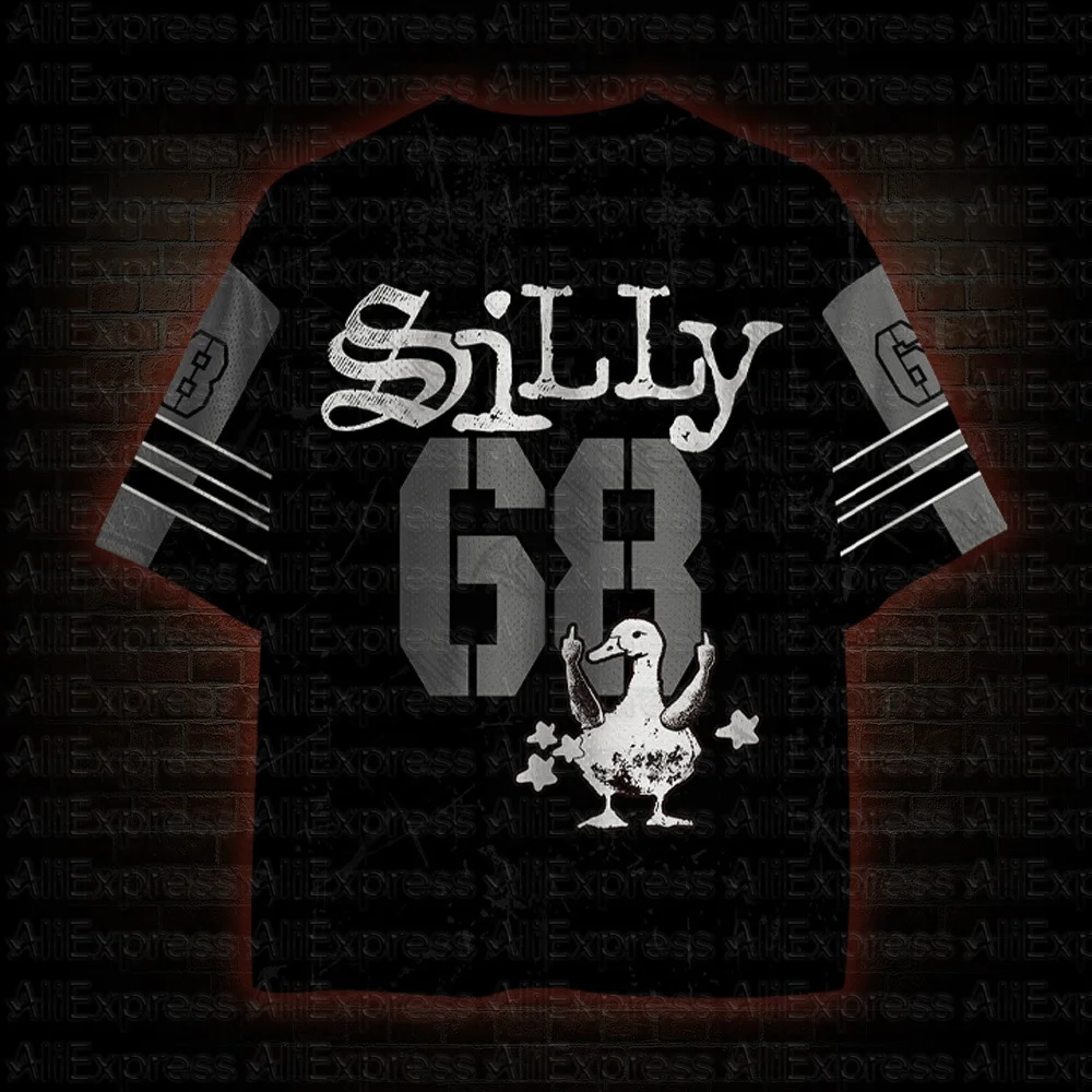2026 New Movie Sports Fashion Adult and Children's Short Sleeve V-neck Street Eye Clothing Gothic Style Horror Fans Gift
