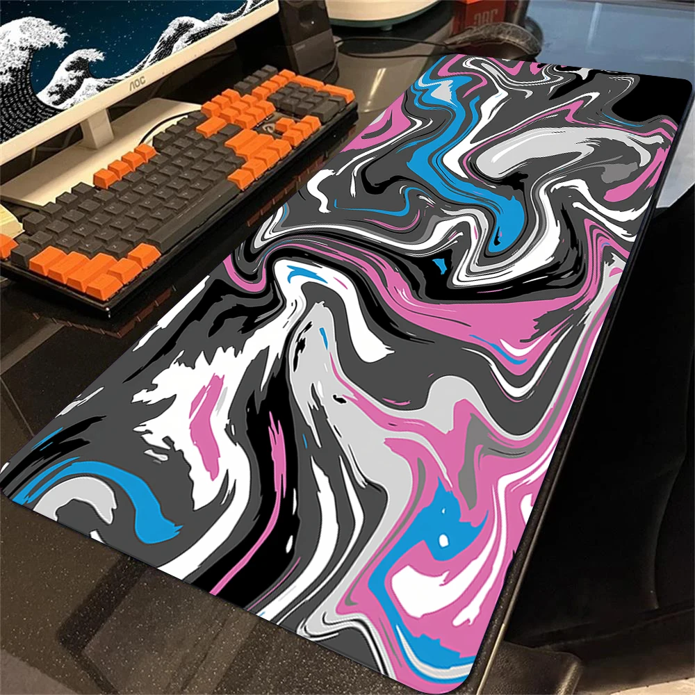 Mouse Pad Gamer HD Custom Computer Large keyboard pad Mousepad Strata Liquid Marble Laptop Office Gamer Soft Carpet Mouse Mats