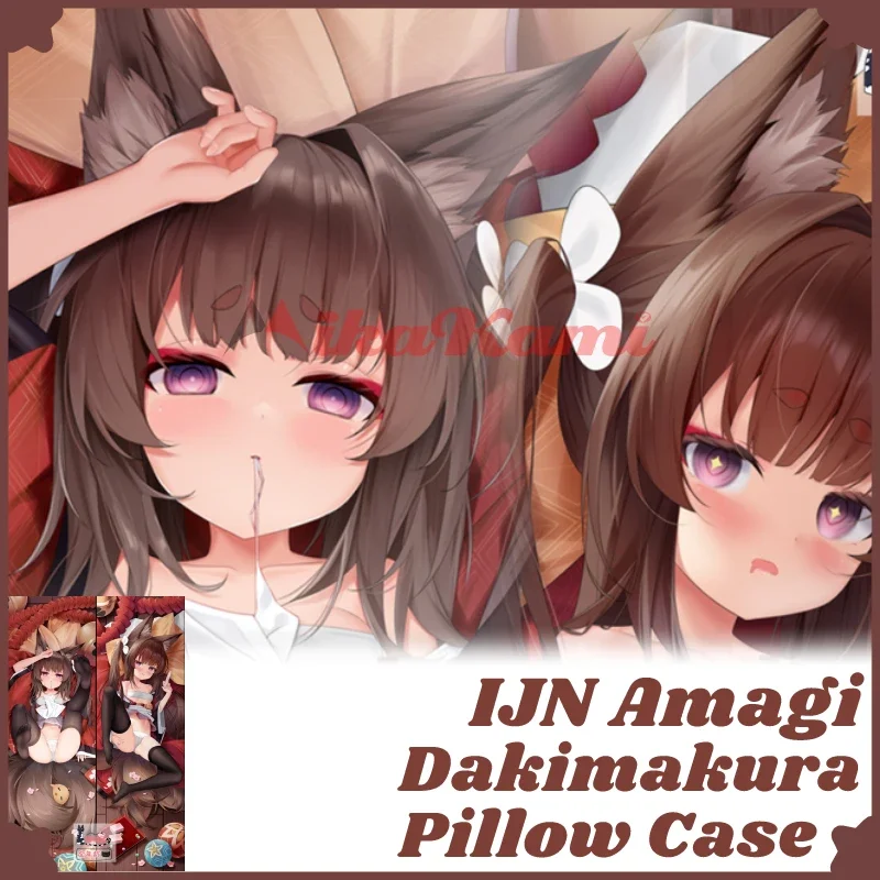 

IJN Amagi Dakimakura Azur Lane Game Pillowcase Fullbody Hugging Sexy Pillow Case Otaku Cushion Cover Home Bedding Decor Gift