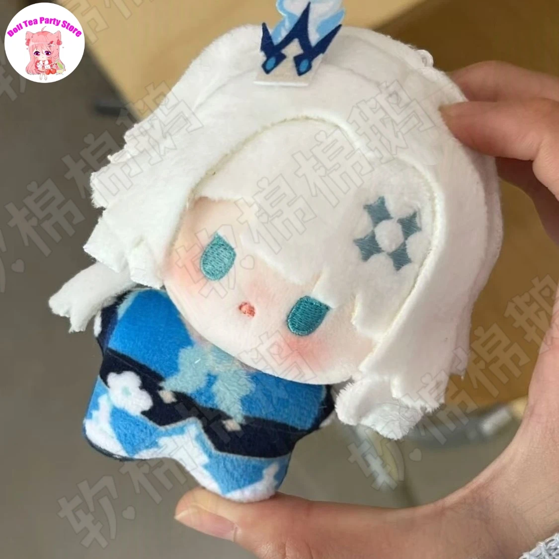 

Anime Cerydra Honkai：Star Rail Print Mini Plush Doll Nunu Body Pendant Keychain Toy Cosplay 10cm Christmas Gifts