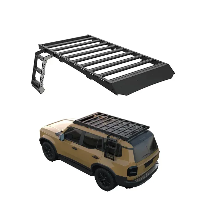 

Top quality Damei Auto Accessories Lage Racks For Prado LC250 For LC250 2024 Roof Platform Side Windows Climbing St