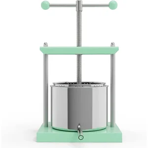 Paslanmaz çelik fıçılar, pres, makine, peynir, boya, yapraklar, meyveler, şarap, yağ ve 0,8 galonluk kılavuz 8 en çok satılan, petrol presi-no. 7