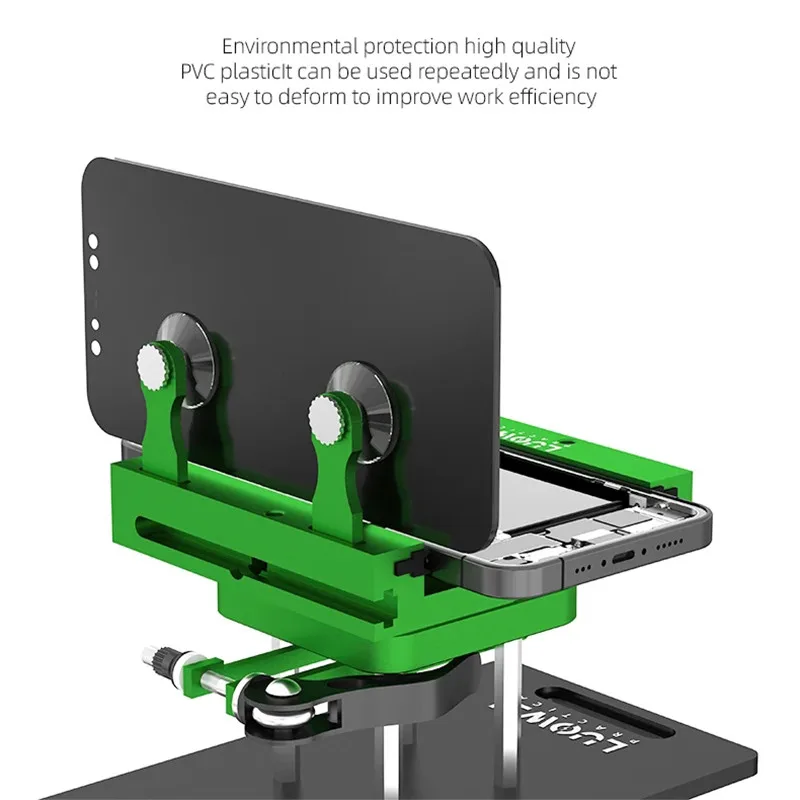 LUOWEI LW-301Pro 4 In 1 Universal LCD Screen Disassembly Fixture for Mobile Phone Repair 360° Rotary Rear Cover Removal Clamp