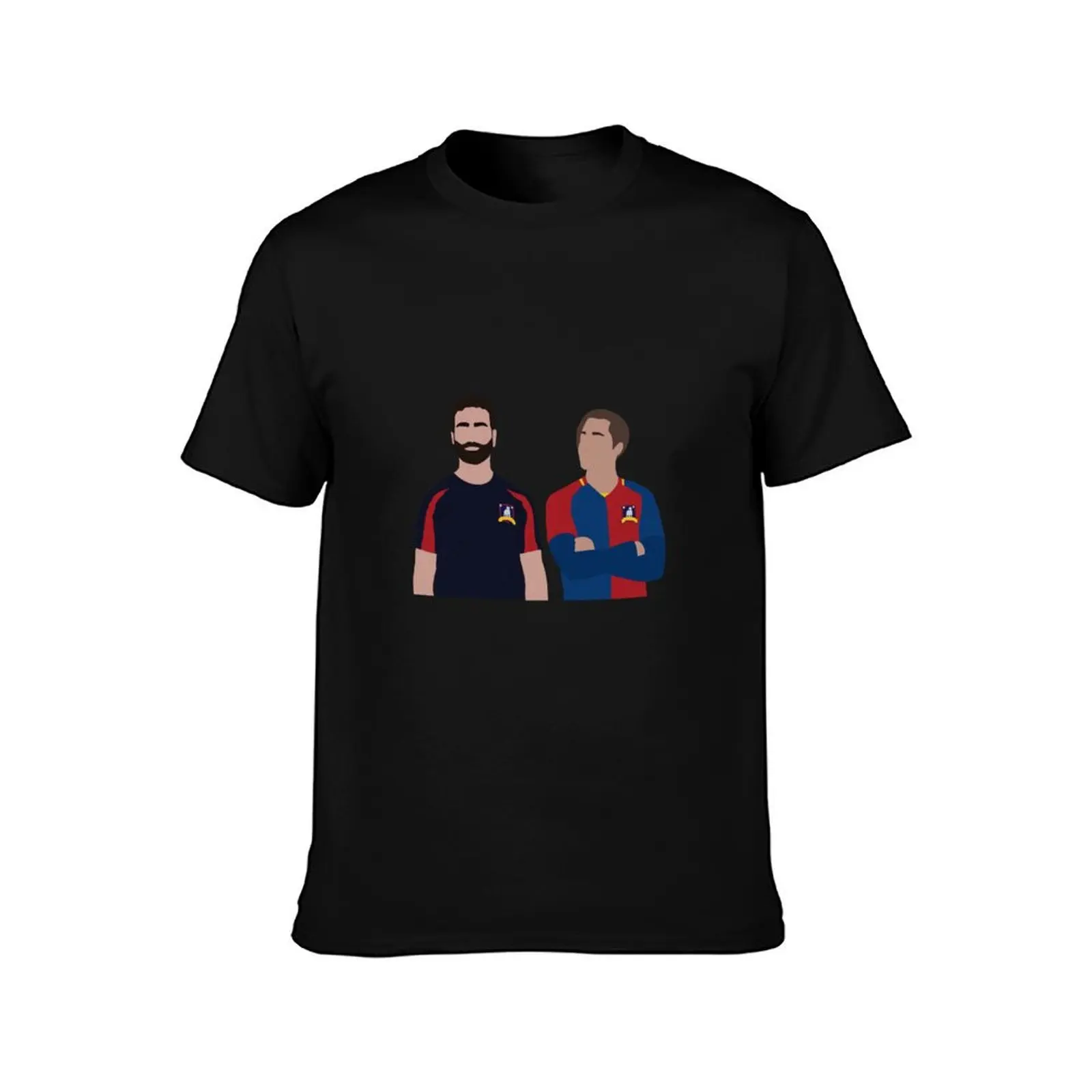 Roy and Jaime T-Shirt Summer Casual Cotton Tee Oversized Streetwear Tops Vintage Graphic Print Loose Fit Short Sleeve