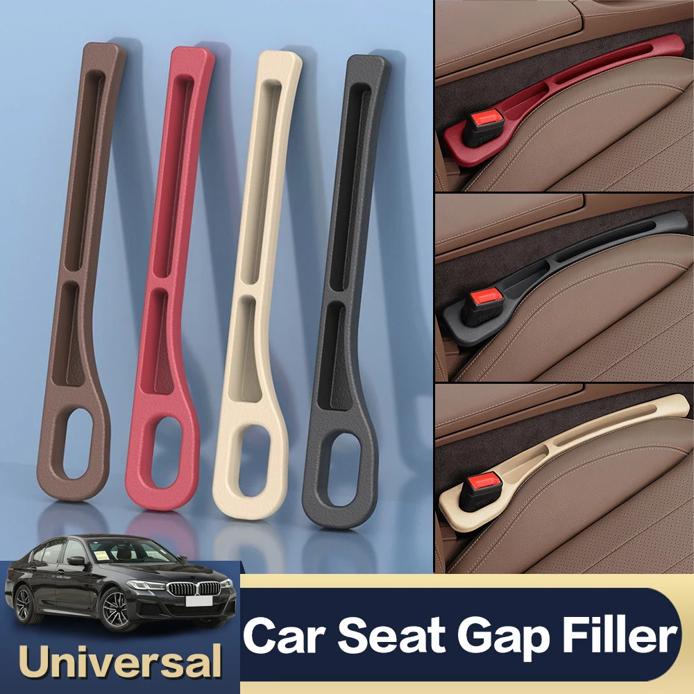 2X Car Seat Crevice Gap Filler Between Console Organizer Interior Decoration Accessories For Toyota Nissan Lexus Infiniti Honda