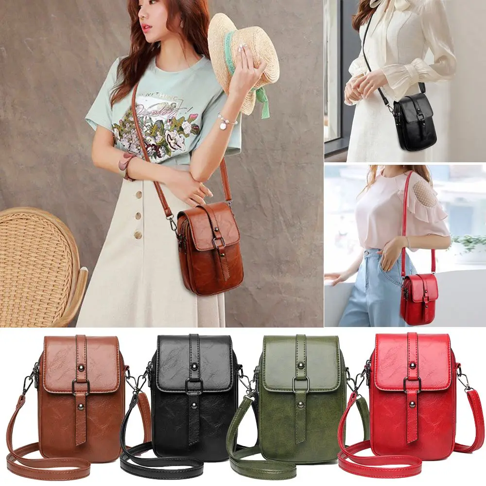 Mini Fashion Trendy Crossbody Bags Luxury Women Girls Small Leather Handbags Shoulder Pouch Mini Purse Handle Bags