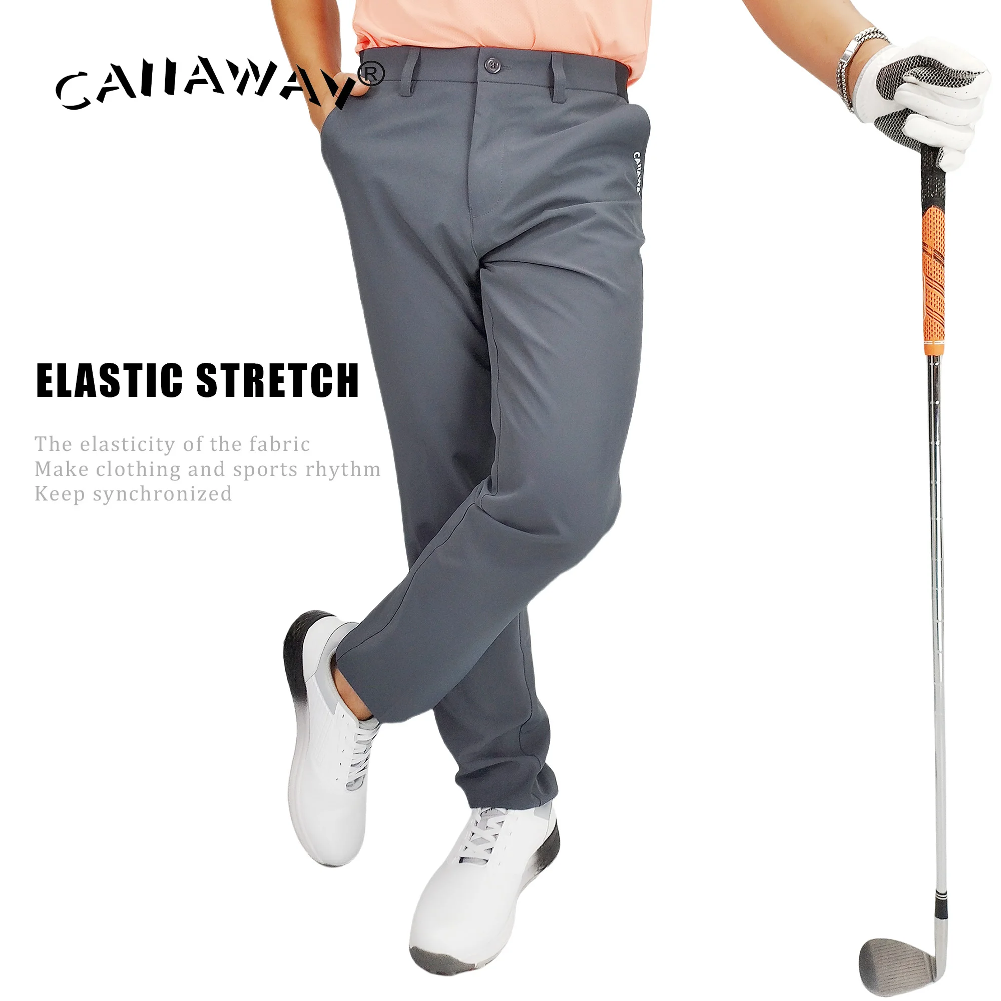 

CAIIAWAV Golf Pants Men's Breathable Sports Ball Pants Thin Casual Pants Men's Clothing Men's Pants