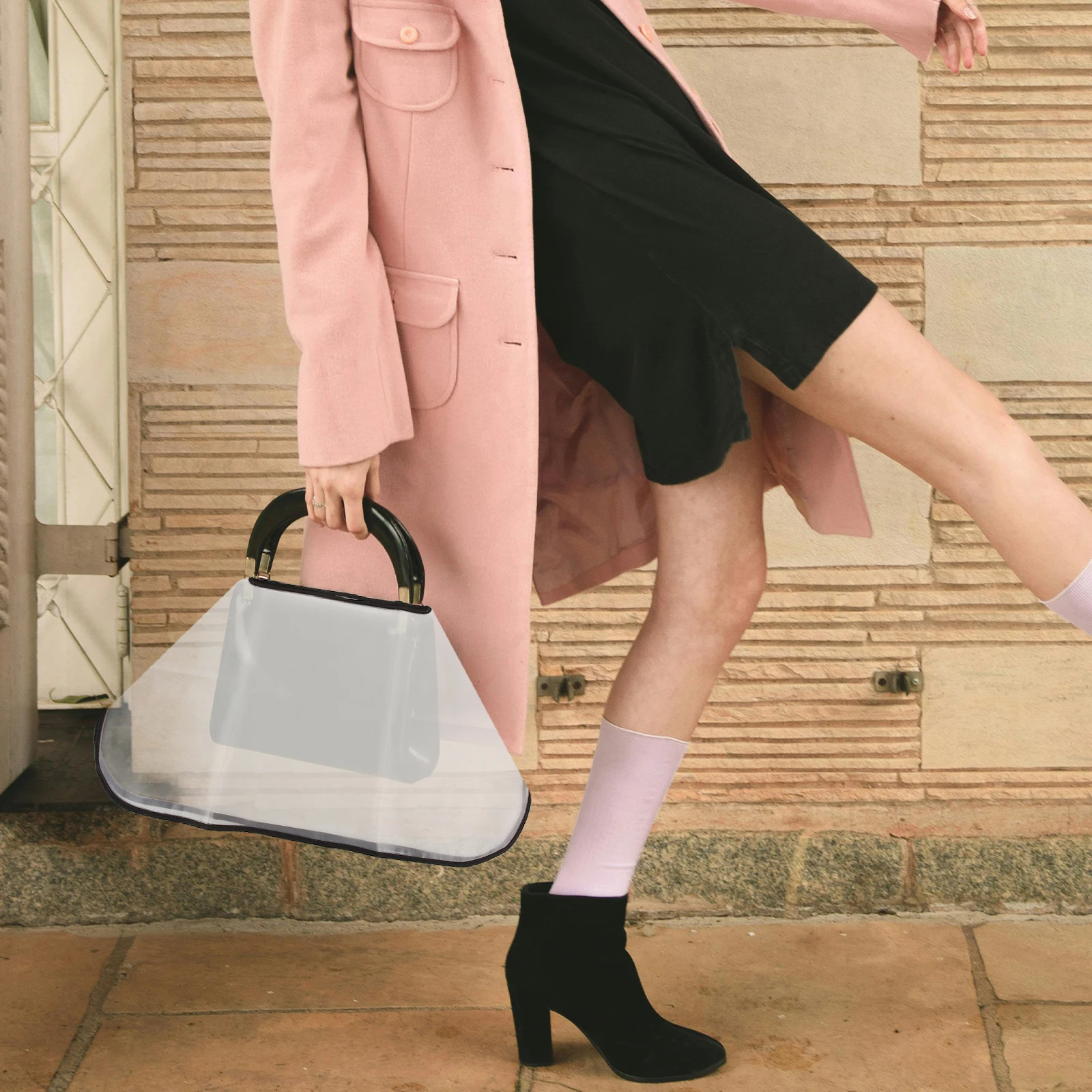 

Foldable Handbag Rain Cover Reliable Protection for Various Bag Sizes Compact Storage Ideal for Hiking Travel Rainy Days