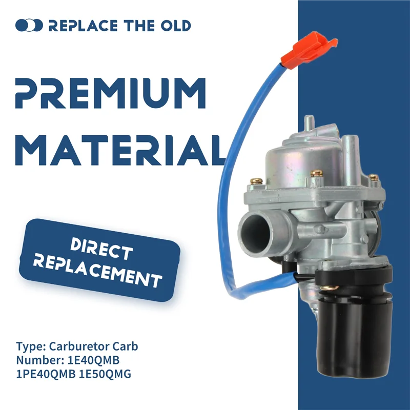 ل JOG50 JOG90 50Cc 90Cc 1E40QMB 1PE40QMB 1E50QMG 21 مللي متر دراجة نارية المكربن Carb استبدال جزء #5