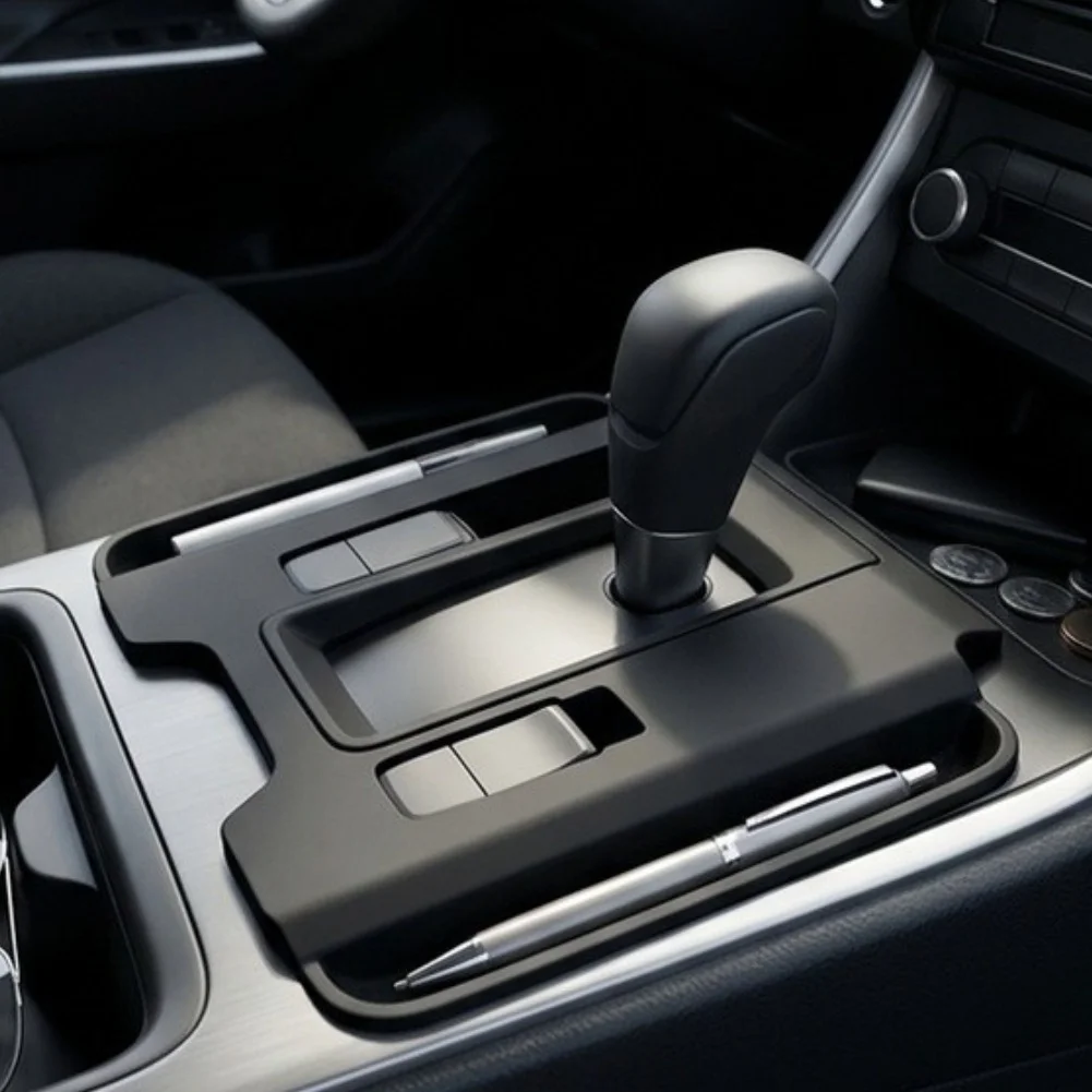 As Shown Gear Shift Panel Cover Gear Box Surround Silicone Material Direct Replacement Easy Installation No Programming Needed
