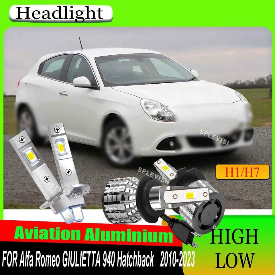 

High Bright Car Light LED Headlight Bulbs For Alfa Romeo GIULIETTA 940 Hatchback 2010 2011 2012 2013 2014 2015 2016 2017-2023