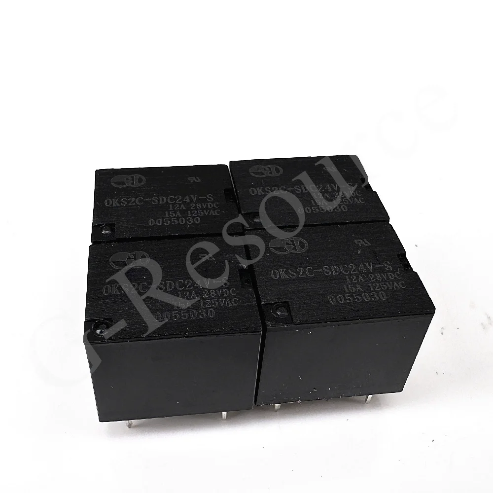 

(5pcs) OKSD2C-SDC24V-S 24V 15A Relay New original