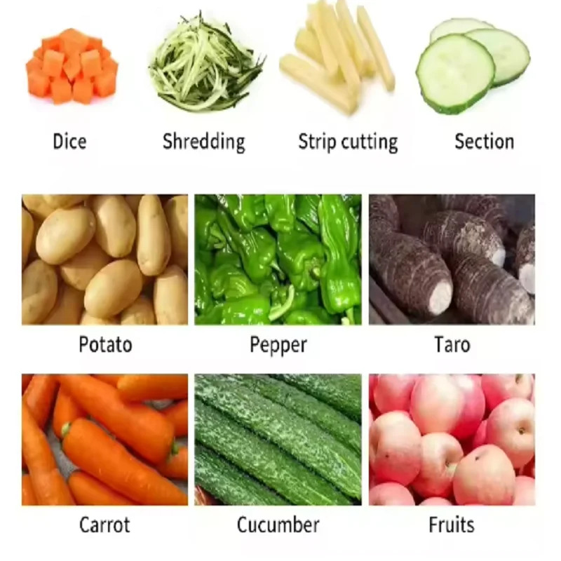 

Commercial Electric Vegetable and Fruit Double Heads Cutter Celery Leafy Technology Wholesale Price Vegetable Slice Cutter