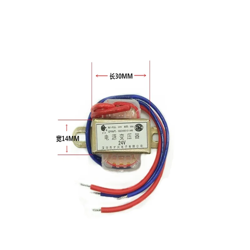 Imagem -03 - Transformador de Potência Única Tensão de Entrada 1w Db1va 220v a 6v 9v 12v 15v 18v 24v 1pc Ei28