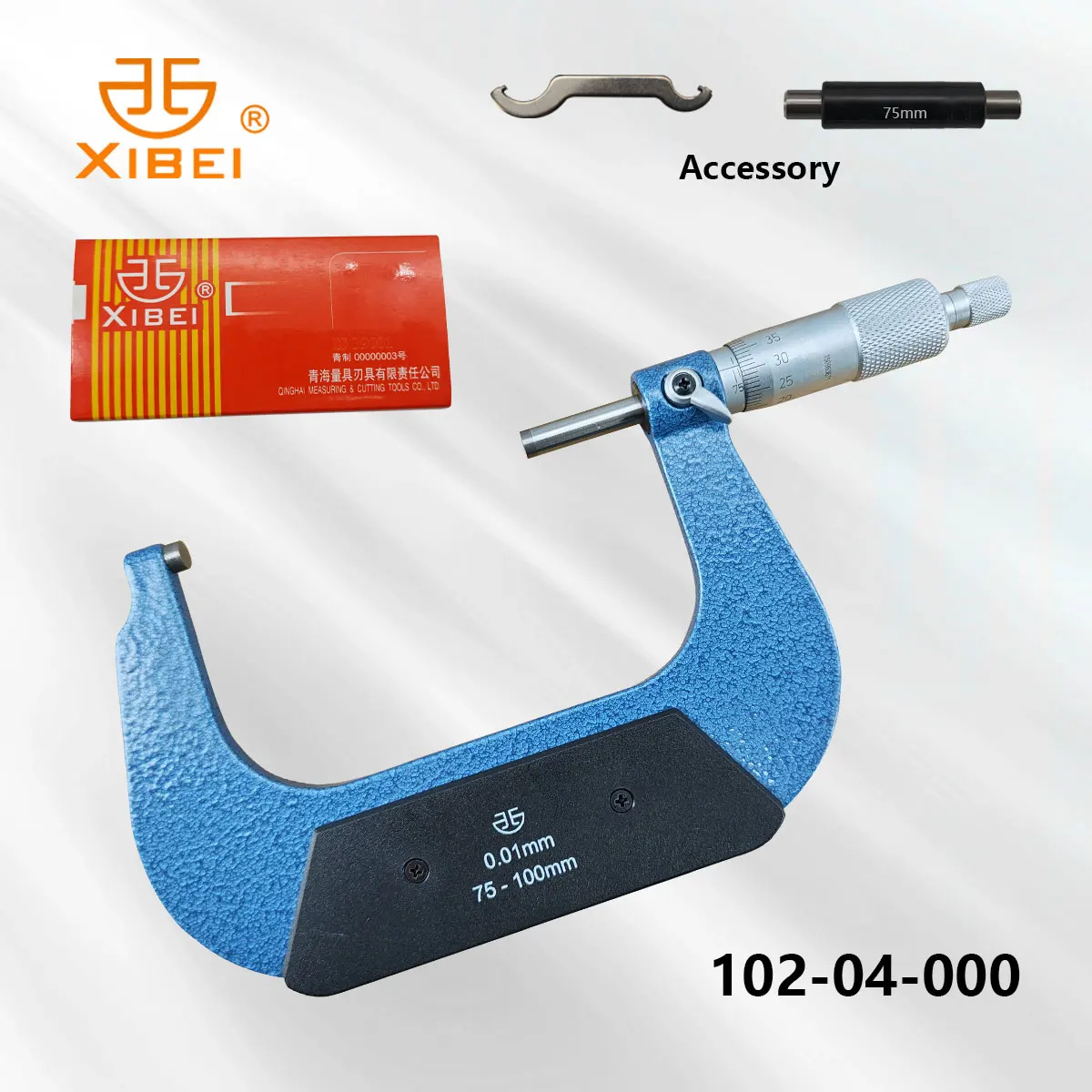 

Микрометры-штангенциркули типов Claw и Caliper 102-04, диапазон 75-100 мм, точность измерения 0,01 мм, инструмент для технического применения