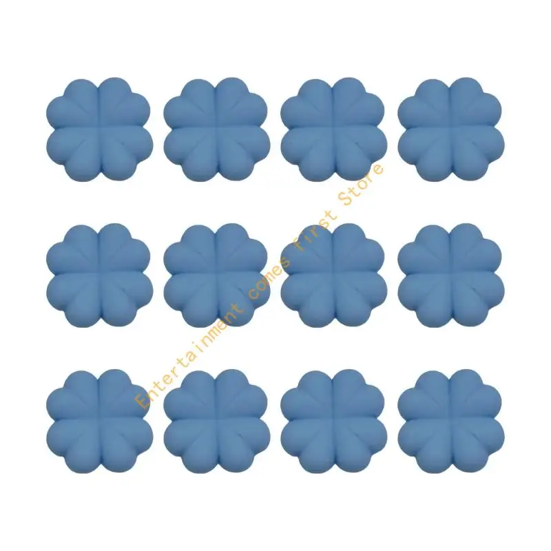 Tennis Vibration Control Dampener 12-Pack, Double-Sided Soft String Insert for Practice Time and Everyday Tennis Use 55KD
