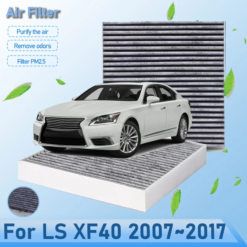 

Car Air Filter For Lexus LS XF40 2007~2017 2010 2011 Auto Conditioner Activated Carbon Grids Replacement Accessories 87139-50100