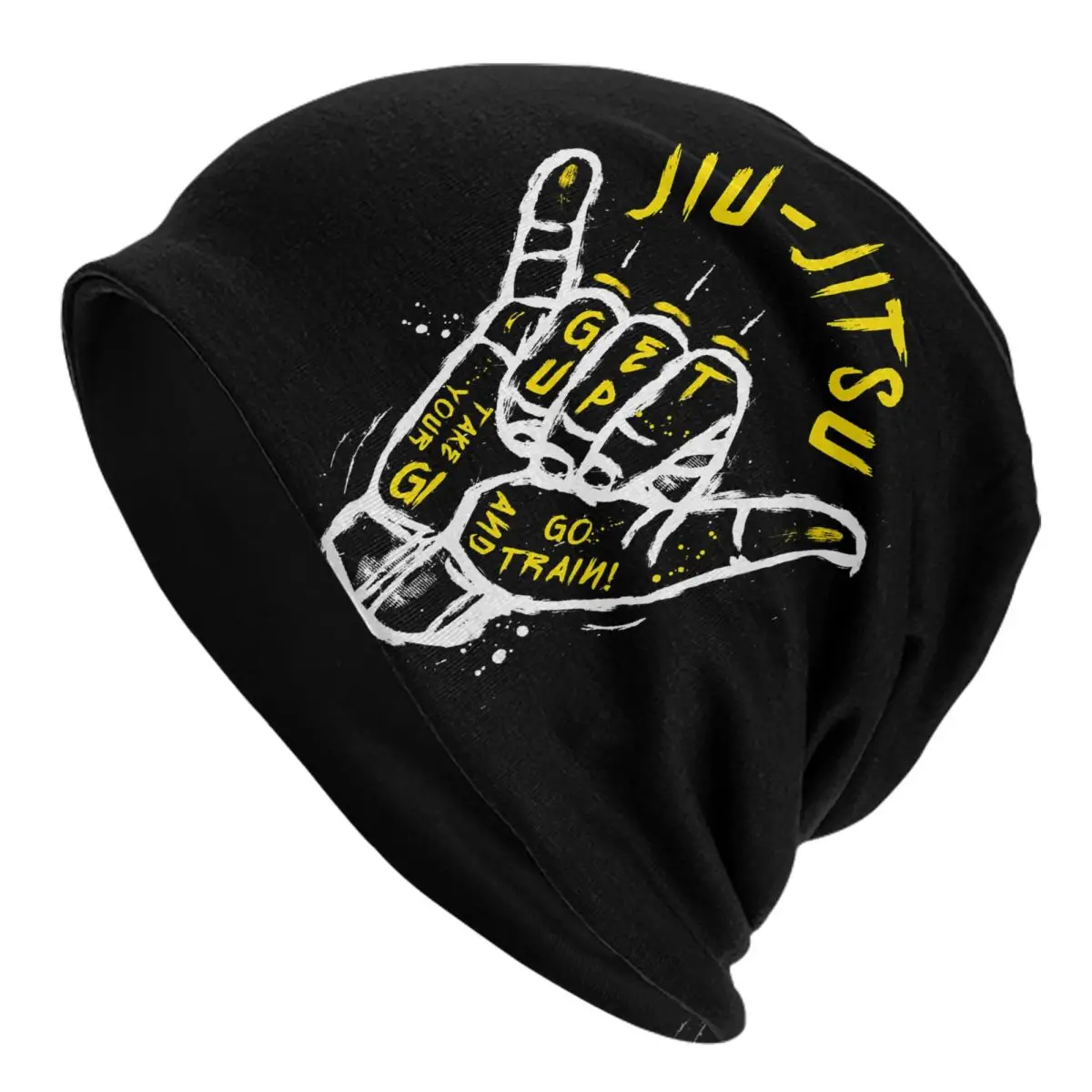 

Jiu Jitsu BJJ Judo Brazil Jujitsu Bonnet Hats Autumn Winter Outdoor Skullies Beanies Hats Men's Women's Spring Dual-use Cap