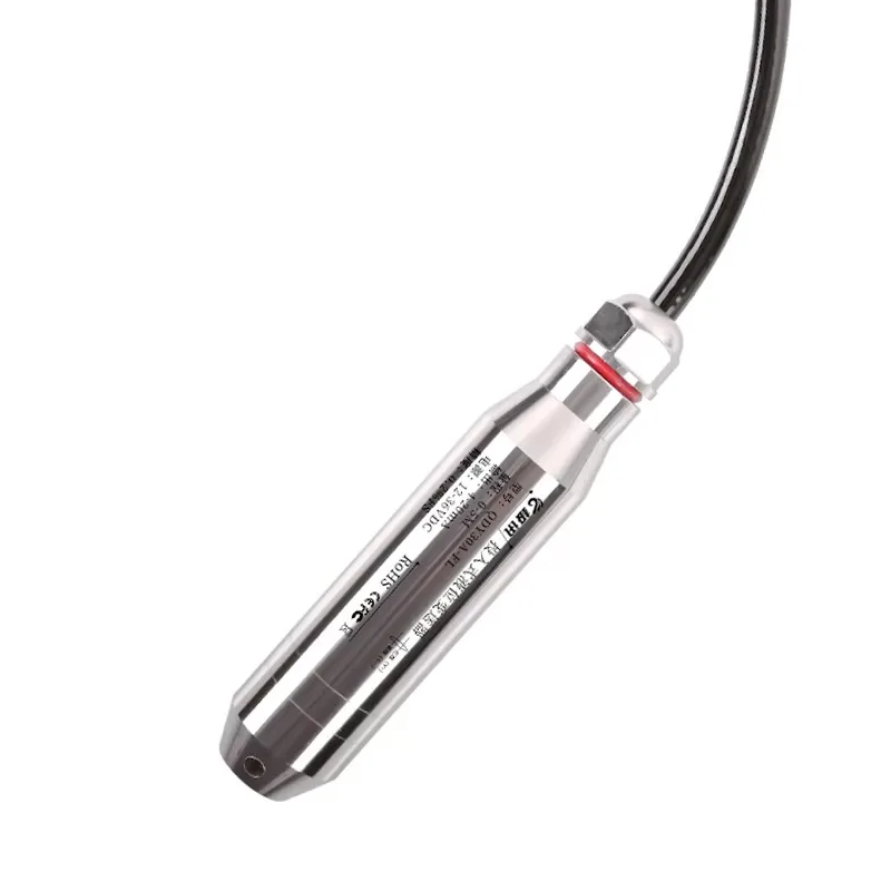 10M Submersible Lightning Protection Type Anti-Surge Insertion Type Level Sensor Transmitter 4-20mA 0-10V RS485 Stainless Steel