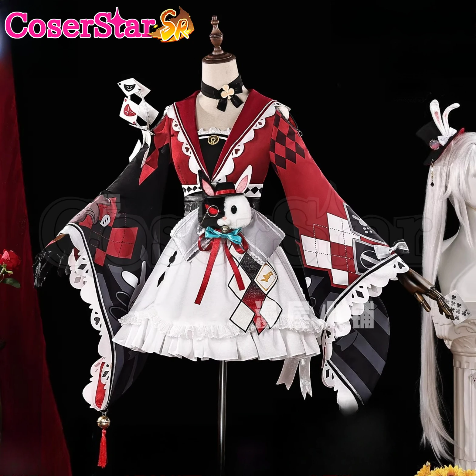 Disfraz de Cosplay de Sparxie del Juego Honkai Star Rail de CoserStar-SR, Vestido para Carnaval, Halloween, Comic-Con, Uniforme de Juego de Rol, Peluca