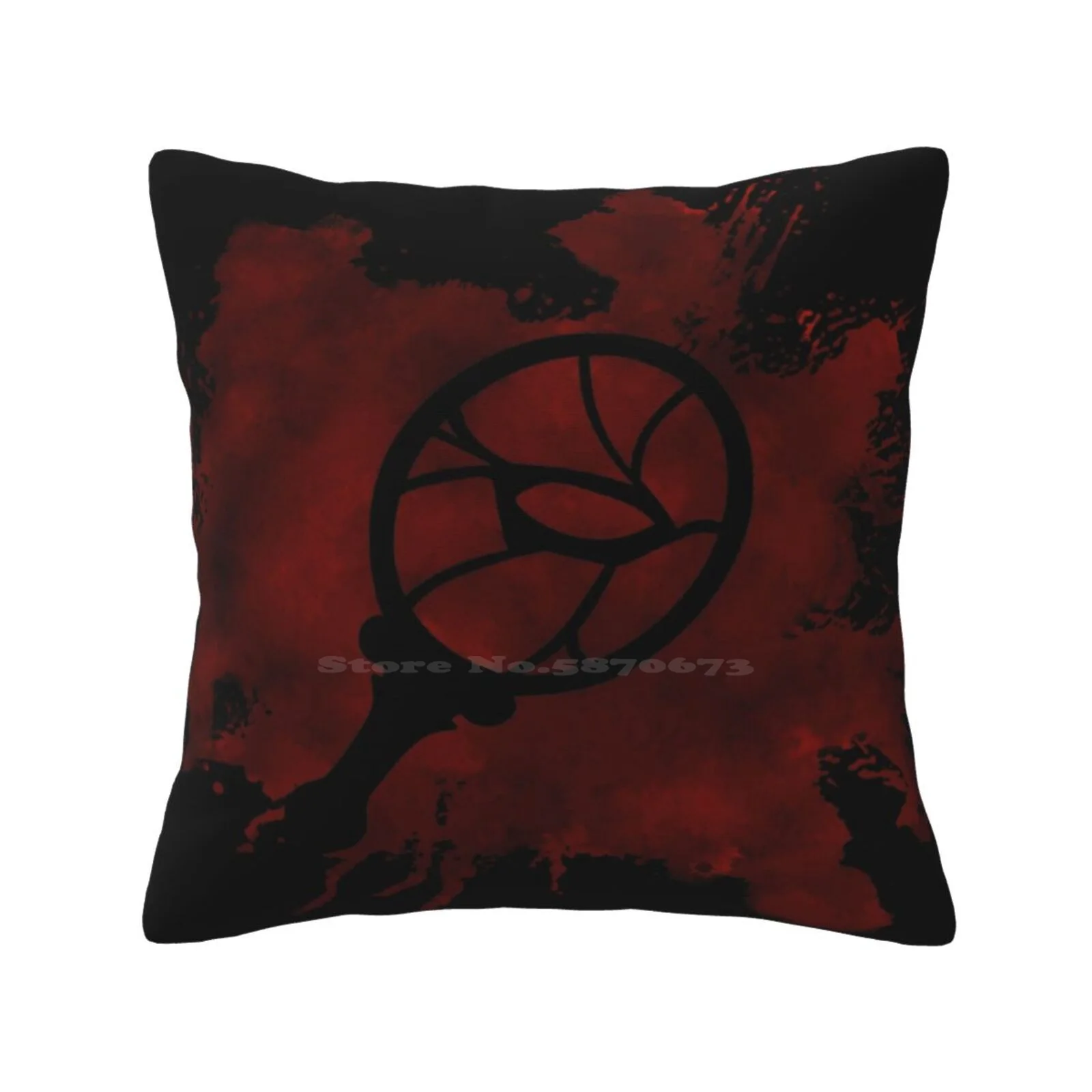 Mark Of The Malkavian Funny Cute Decor Square Pillowcase Wod Worldofdarkness World Of Darkness Vampire The Masquerade Vtmv5 V20