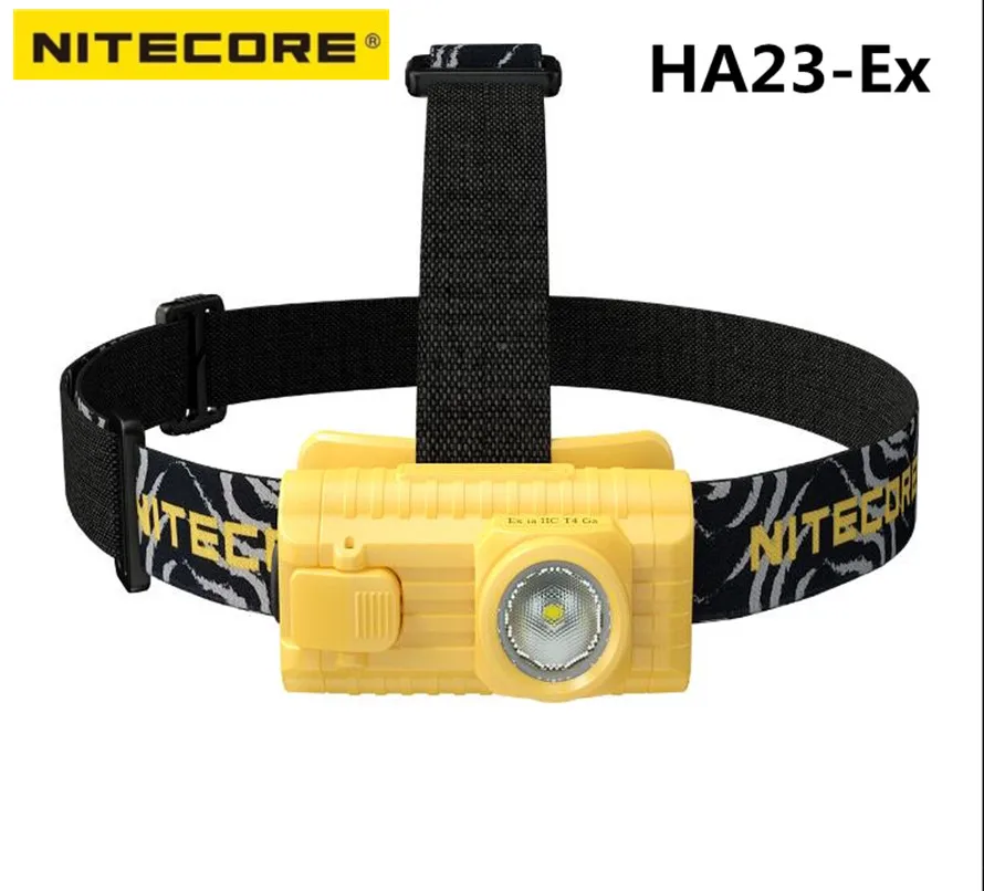 NITECORE HA23-Ex Headlight Explosion-proof Ultra Lightweight Headlamp illumination angle Led Explosive Gas Protection Work Light