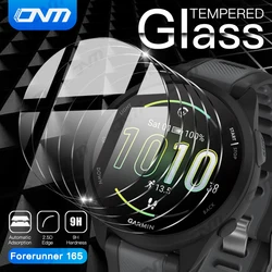 9H Premium Tempered Glass for Garmin Forerunner 165 Music Smart Watch Clear HD Screen Protector for Garmin 165 Protective Film
