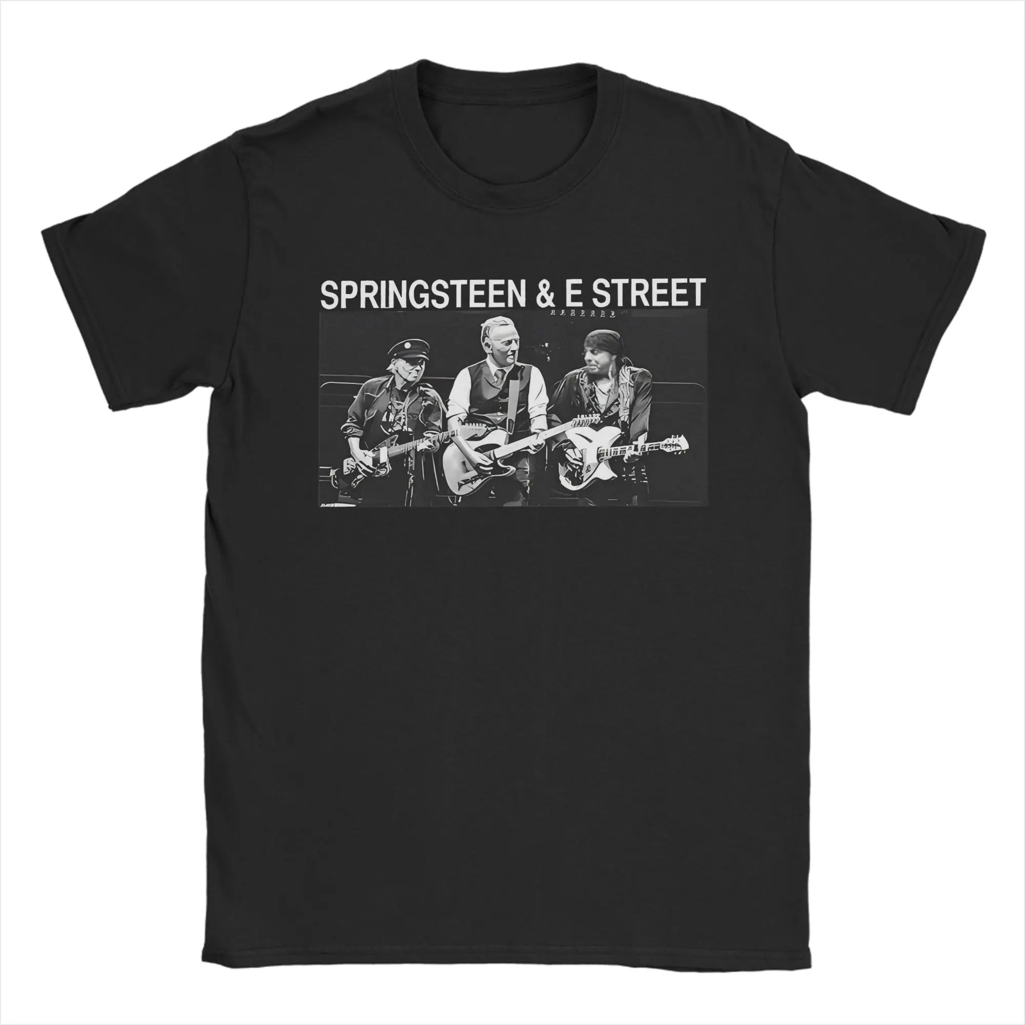 Camiseta de algodón con estampado gráfico para hombre y mujer, camiseta de la gira de Bruce Springsteen y E Street Band 2026, ropa superior