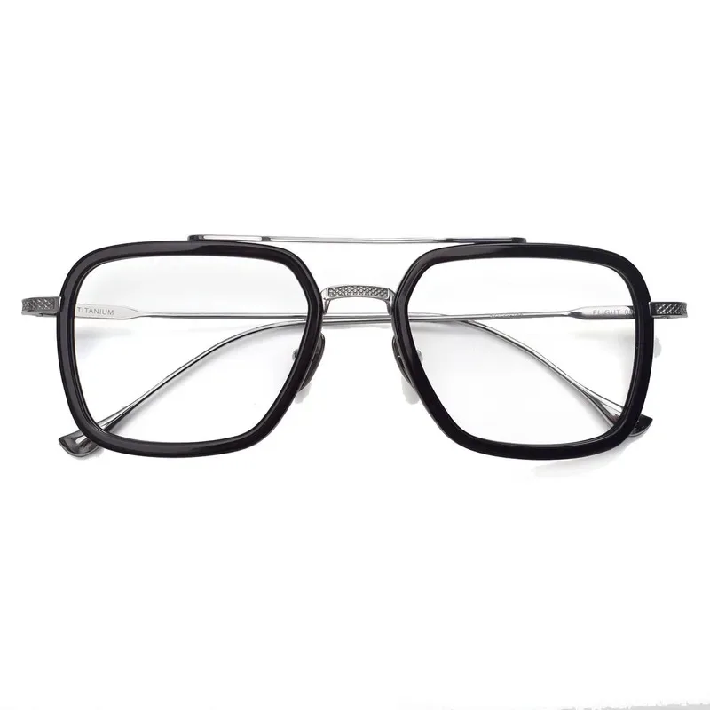 Iron Man double beam DITA-STYLE pure titanium Glasses Frame  Men Women 006 big sunglasses 7406 view 6