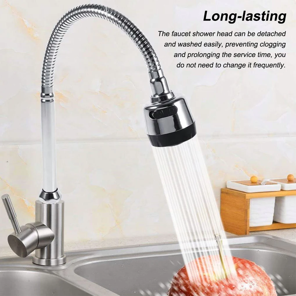 Faucet Aerator Water Diffuser Shower Head Tap Extension Flexible Bathroom Accessories Kitchen Washing Nozzle Bubbler Connector