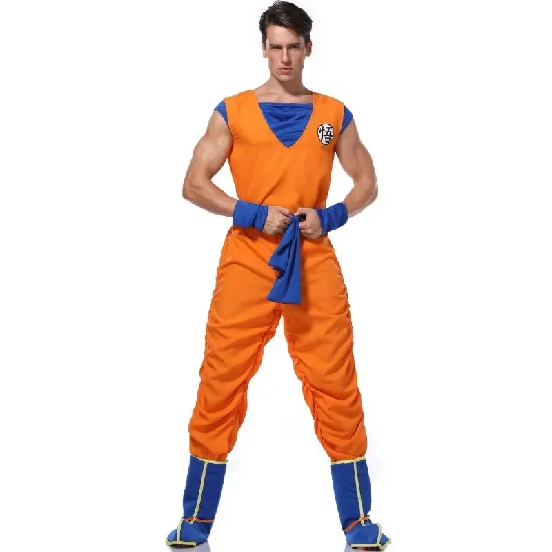 Halloween Anime Erwachsene Orange Anzüge Sohn Maskerade Cosplay Anime Superhelden Rollenspiel Dress Up Cosplay Kostüme