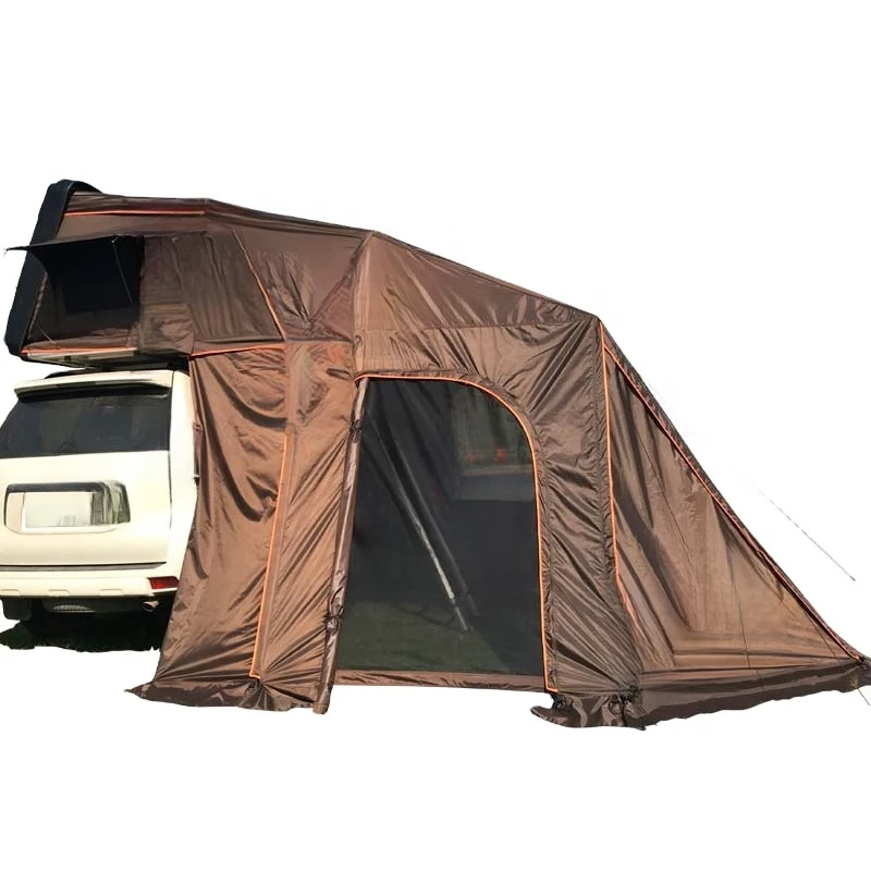 High Quality Outdoor Camping Self-Driving Equipment Car Roof Top Tent Folding Retractable Design