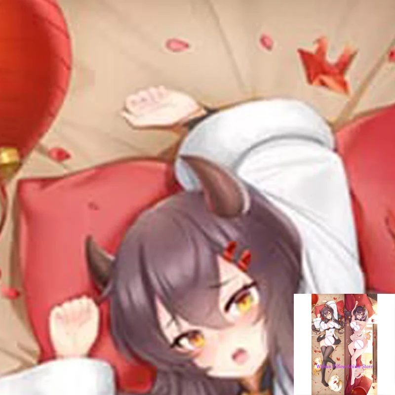 

Dakimakura Anime Pillow Cover Nagara Double Sided Print Life-size Halloween Christmas Decoration