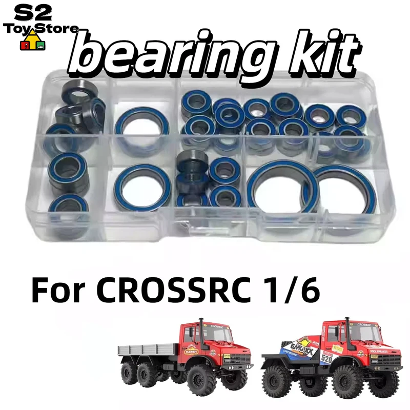 

Crossrc Bearings Kit With Storage Case For EMO 1/6 RC Kentrosaurus Brachiosaurus 15015 15017 15021 15023 High Speed Quiet Sealed