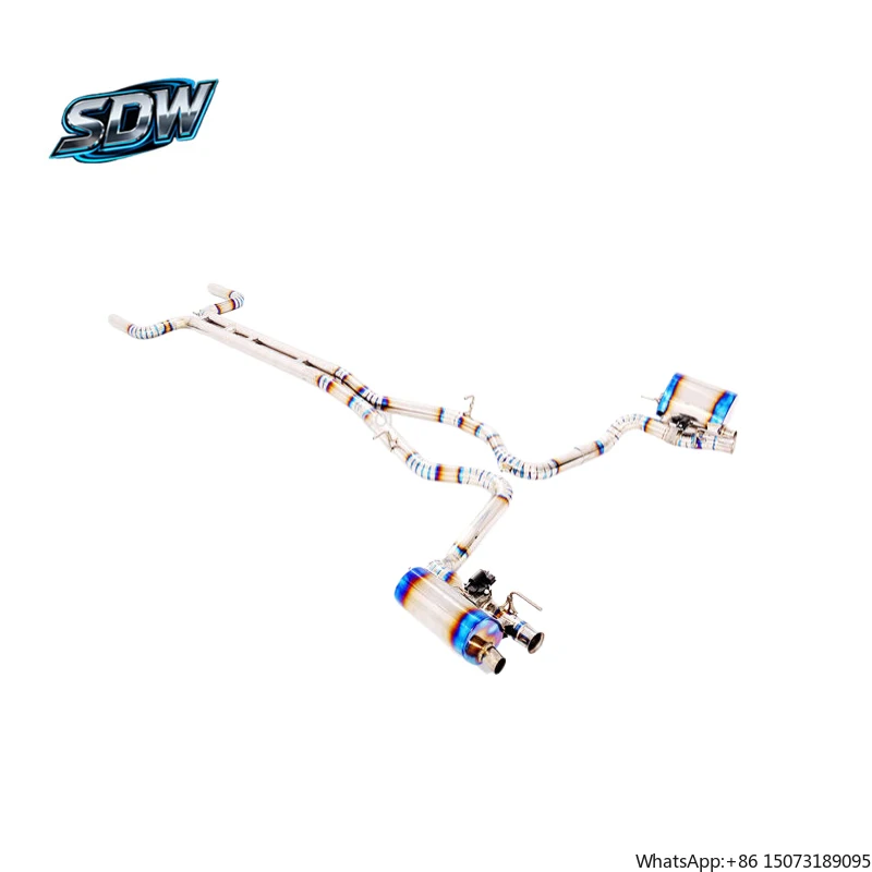 

Титановая выхлопная система Valvetronic Performance для Levante Trofeo MC20 GranTurismo с регулируемым громким звуком