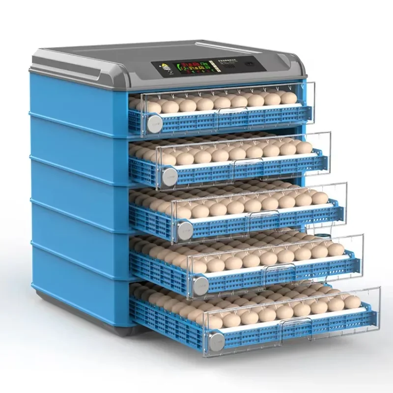 Higher hatching rate Fully automatic 500-capacity poultry egg incubator