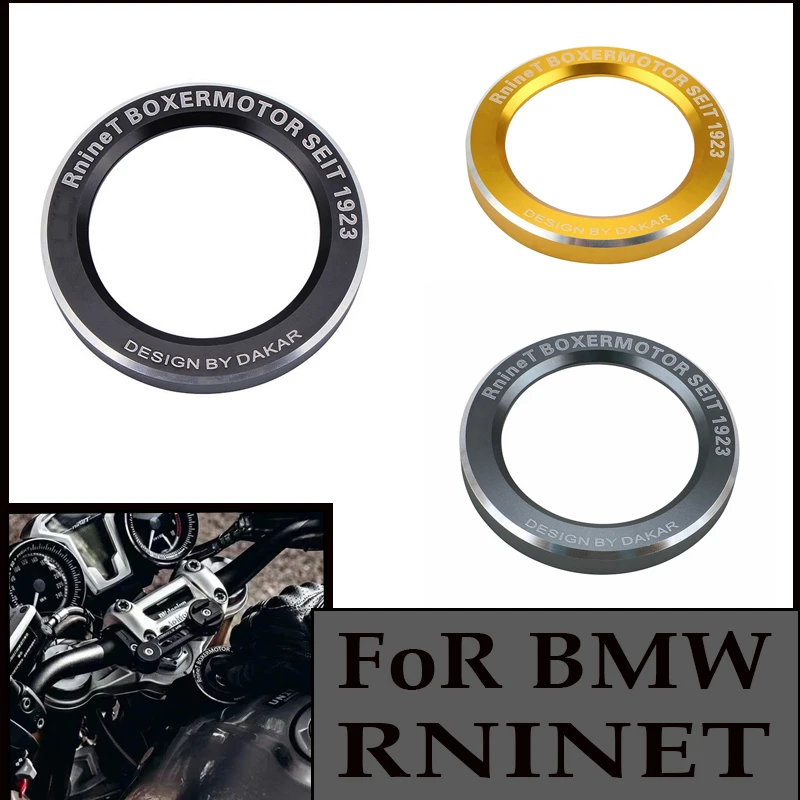 

For BMW R NINET Scrambler Racer Pure Urban GS R9T 2017-2023 Motorcycle Accessories R Nine T Ignition Starter Lock Cover Key Ring