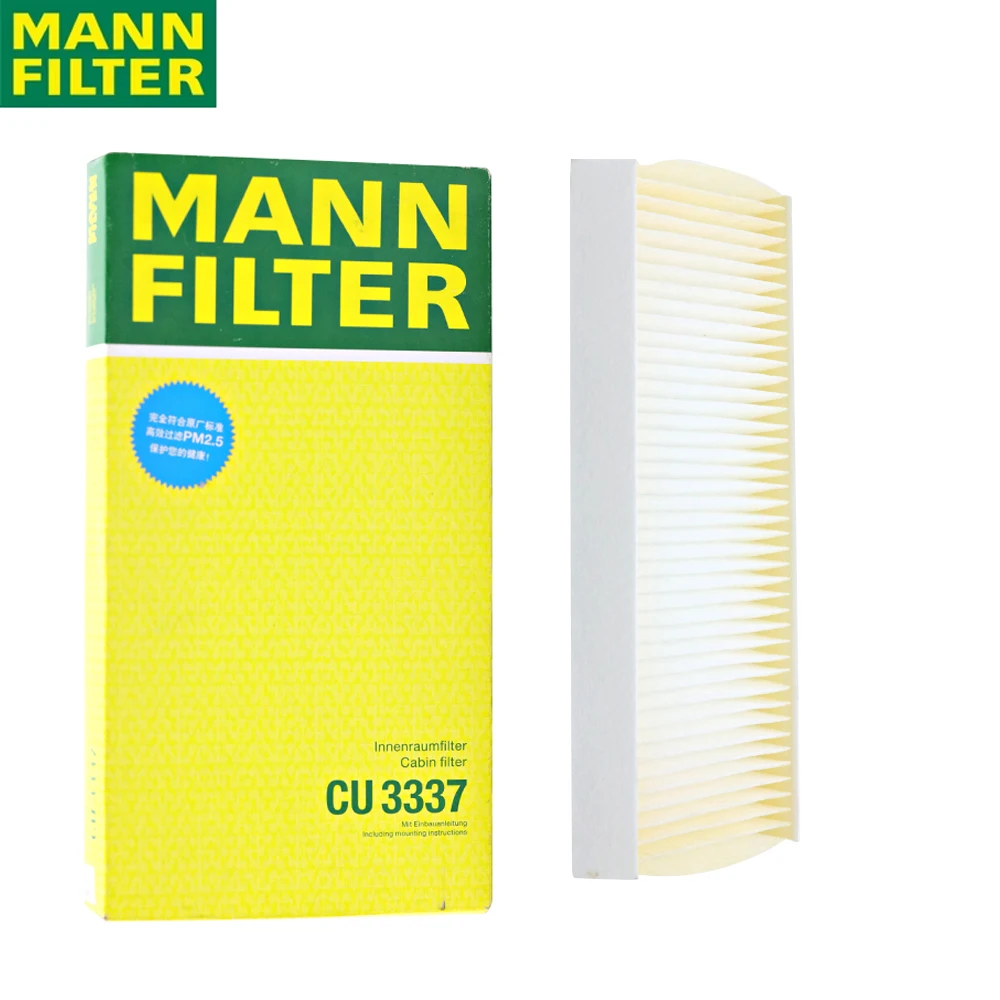

MANN FILTER CU3337 Cabin Air Filter For CADILLAC SAAB BLS FIAT VAUXHALL OPEL High Permeability Original 93172299