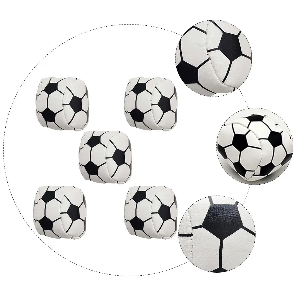 

5 Pcs Football Sandbags Sports Room Decor for Soccer Outdoor