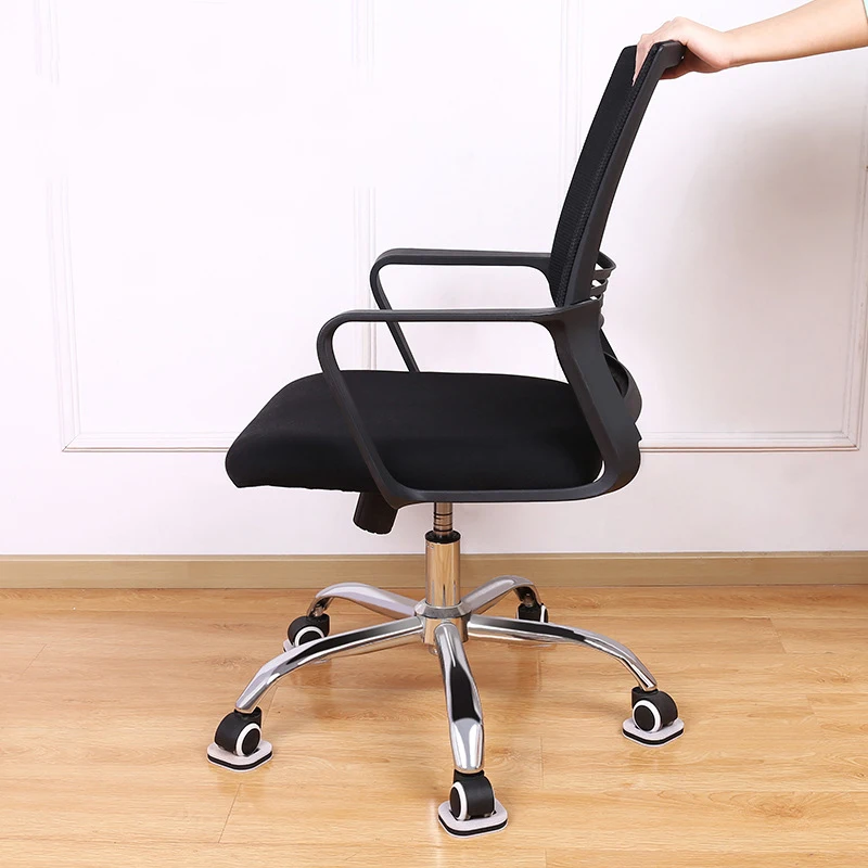 5*Office Chair Wheel Stopper Furniture Caster Cups Hardwood Floor Protectors Anti Vibration Pad Chair Roller Feet Anti-slip Mat