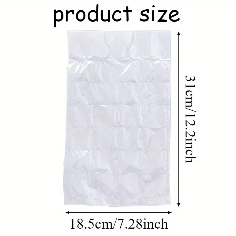 10/50PCS Self-Sealing Ice Cube Bags Disposable Freezer Ice Maker Mold Bags for Cold Drinks Cocktails Home Summer Party