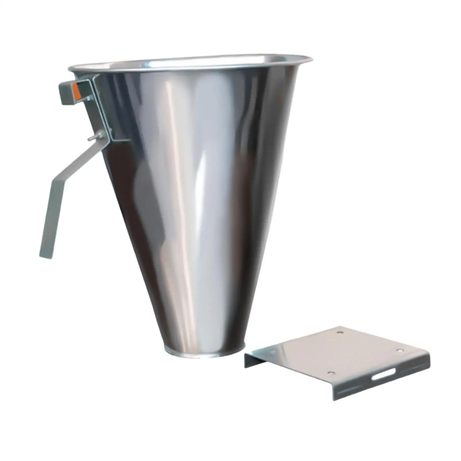 Portable Iron Poultry Restraining Cone Safe Edge Bleeding Tool for Chickens Geese Home Farm Supplies