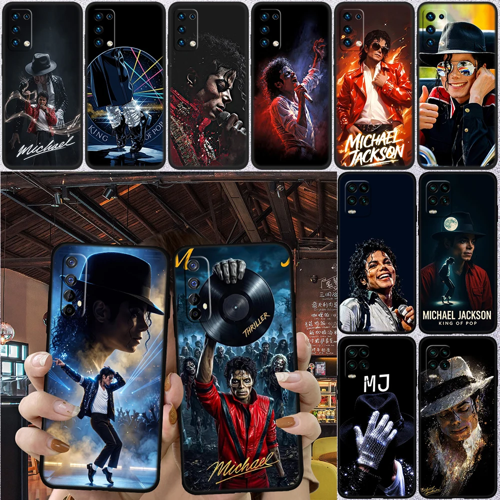 M-Michaels J-Jacksons Art Phone Case for Samsung Galaxy S20 S21 S22 Ultra FE Plus A21S A22 A24 A25 A26 A30 A30S A31