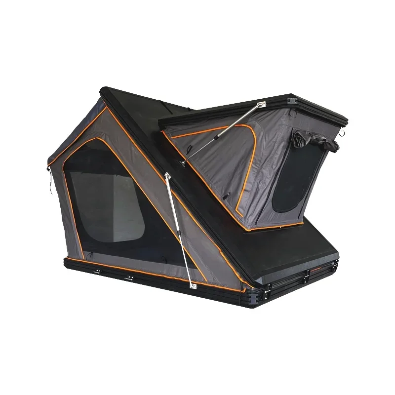 High Quality 3-4 Person Quick Open Hard Shell Car Rooftop Tent for SUV & 4x4 Outdoor Camping Travel