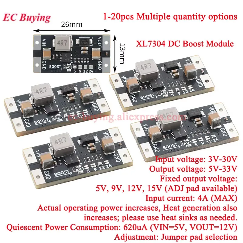 1-20Pc XL7304 4A Dc… - image