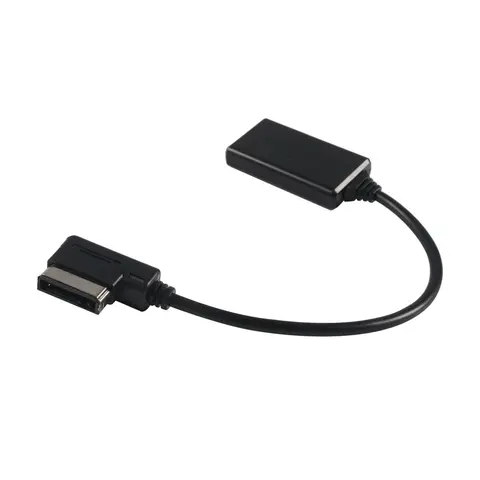 메르세데스-벤츠 Bluetooth 호환 오디오 케이블 미디어 인터페이스 MMI 소켓이 장착된 메르세데스용 AUX 무선 어댑터